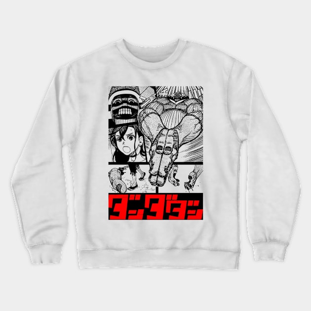 Dandadan - Momo Crewneck Sweatshirt by Vhitostore